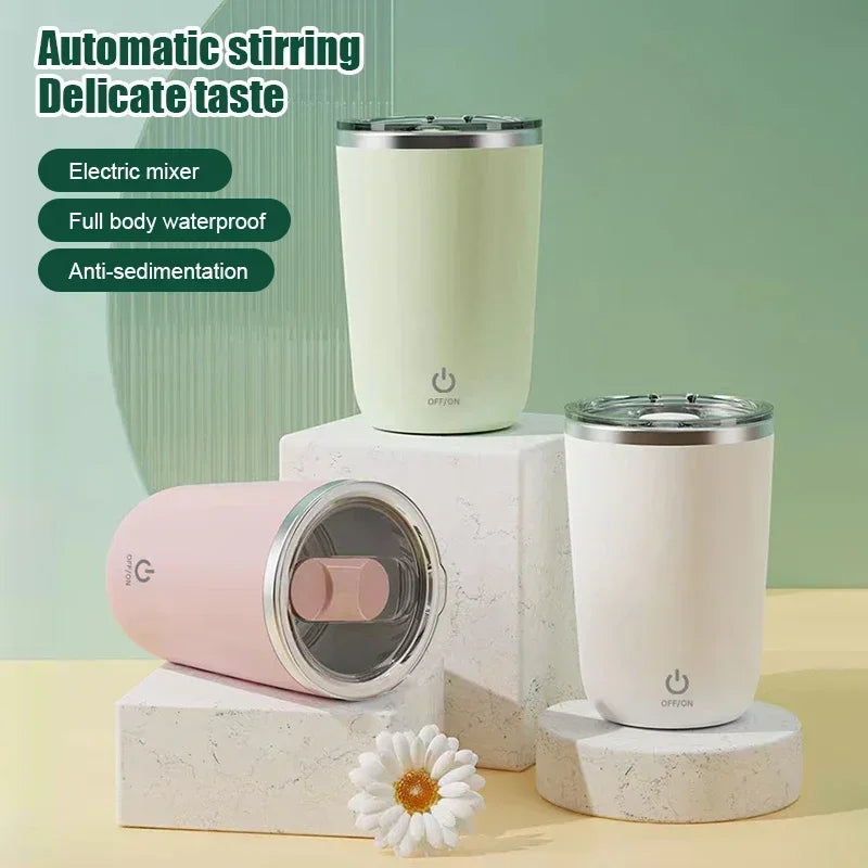 Automatic Self Magnetic Stirring Mug, Coffee Mixing Cup